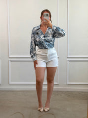 Diora Button-Up Blouse