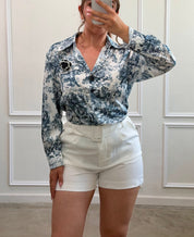 Diora Button-Up Blouse