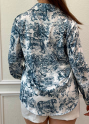 Diora Button-Up Blouse