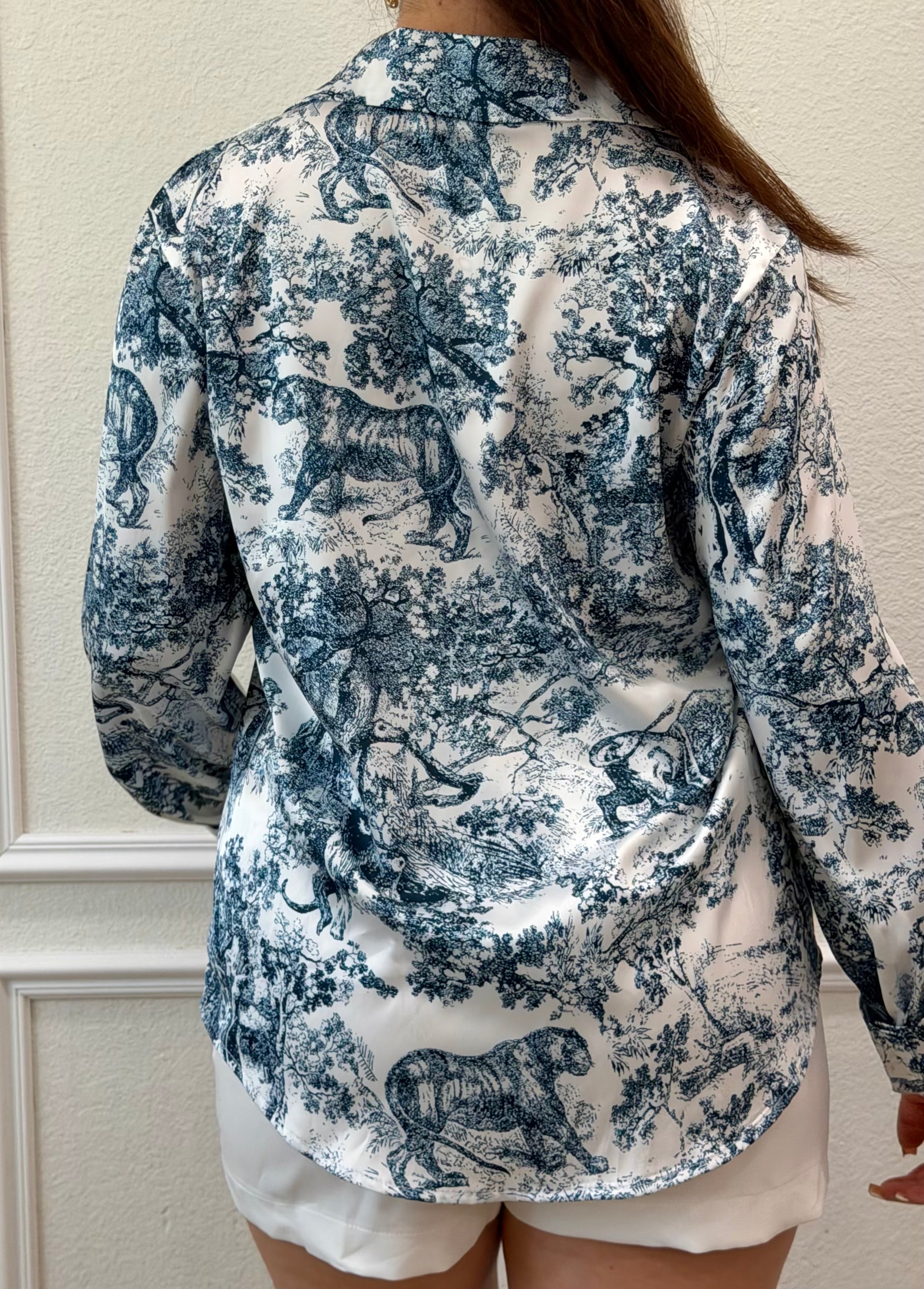 Diora Button-Up Blouse