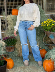 David High Rise Dad Jeans