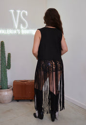Tamara Fringe Suede Vest