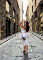 Valerie Halter Top (White)
