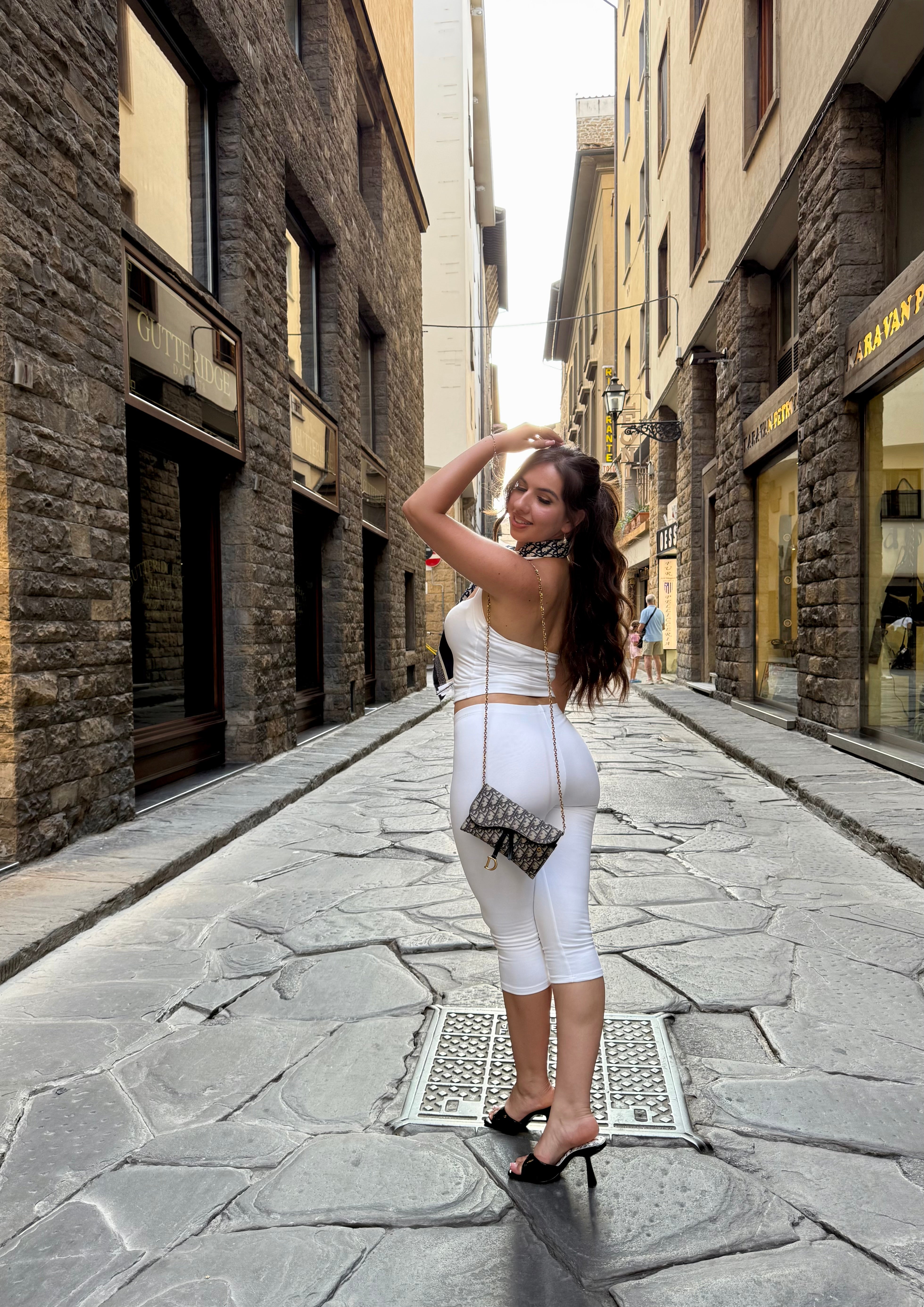 Valerie Halter Top (White)