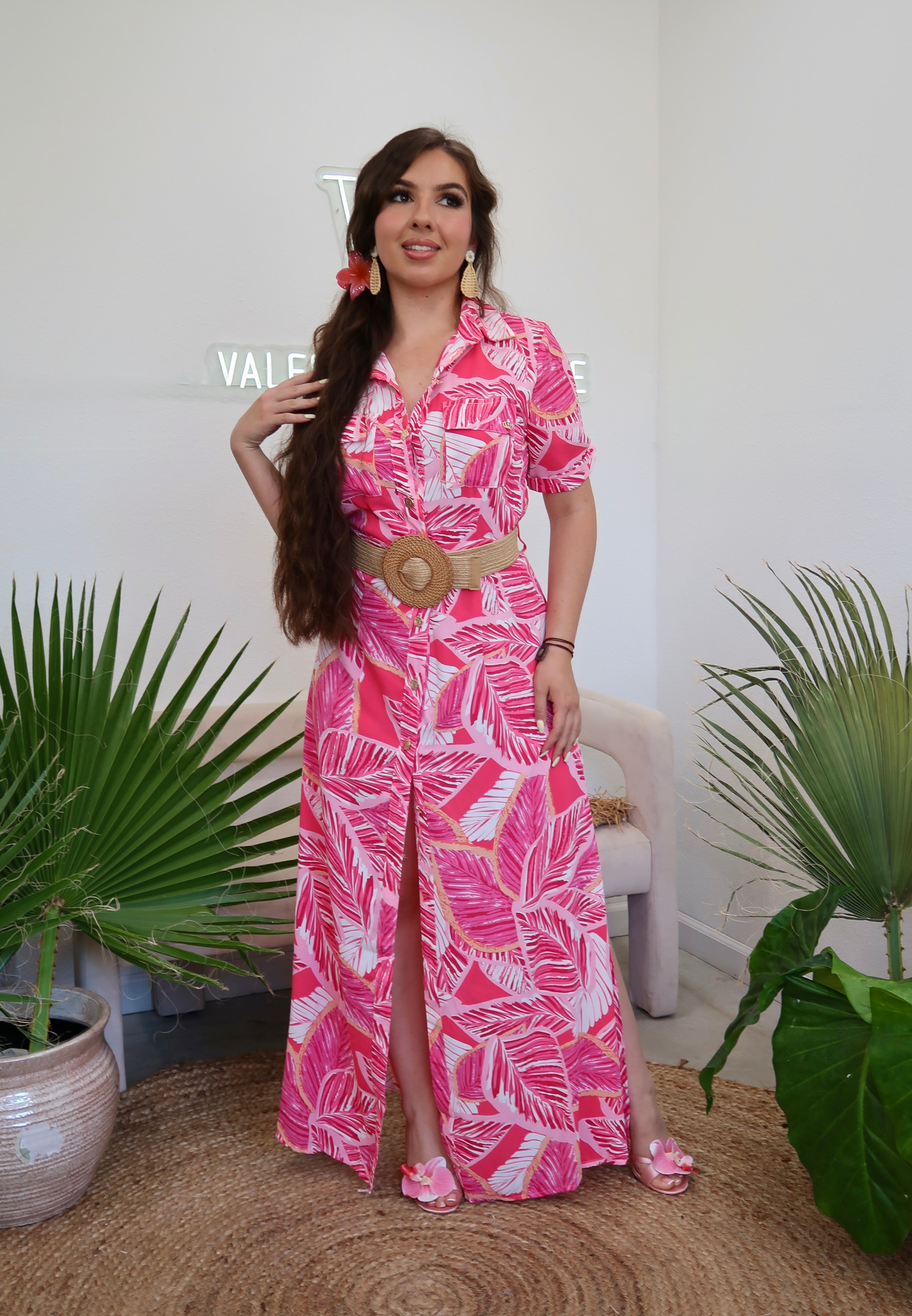 Kai Tropical Maxi Dress