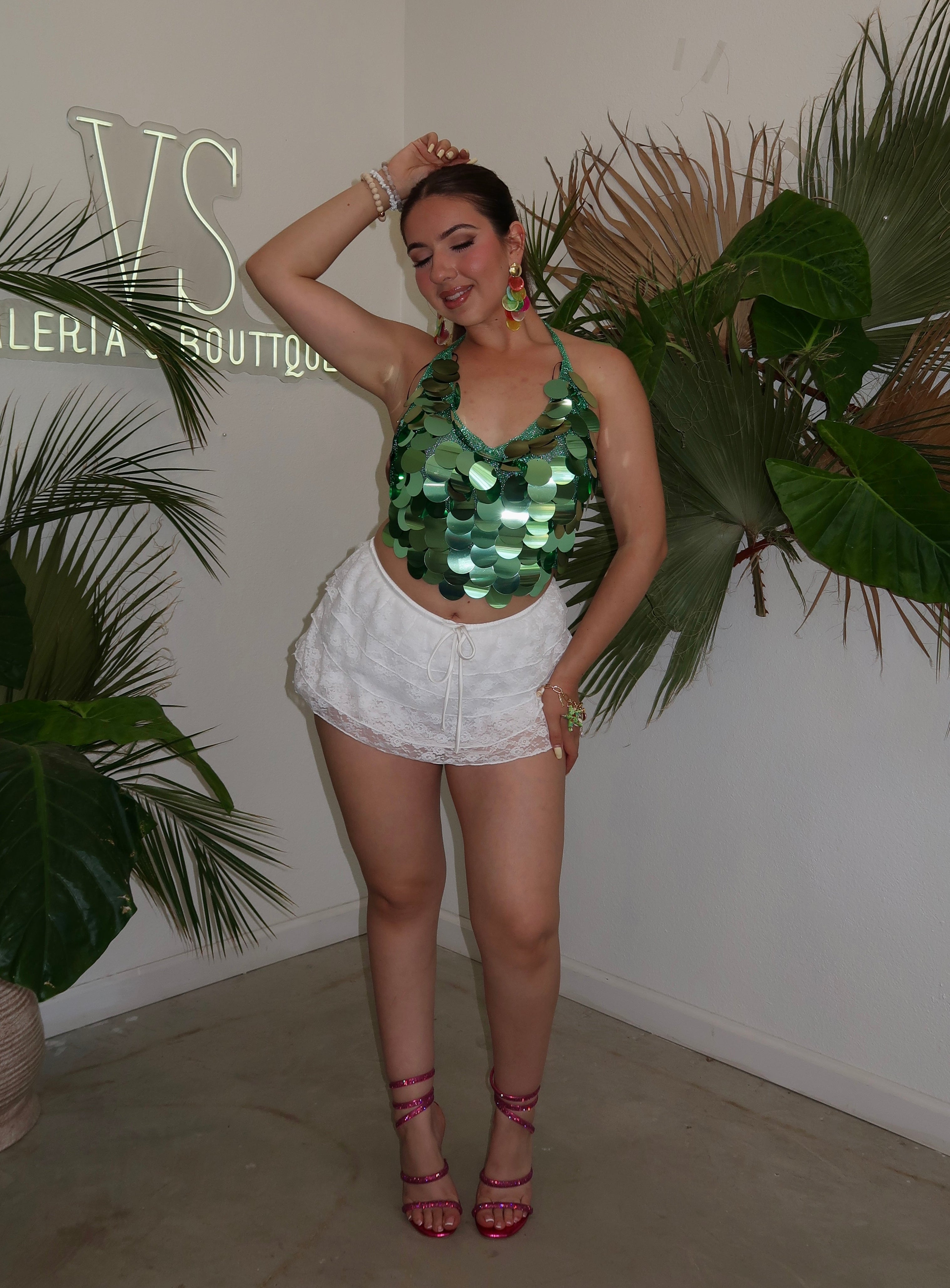 Seaglass Sequin Top