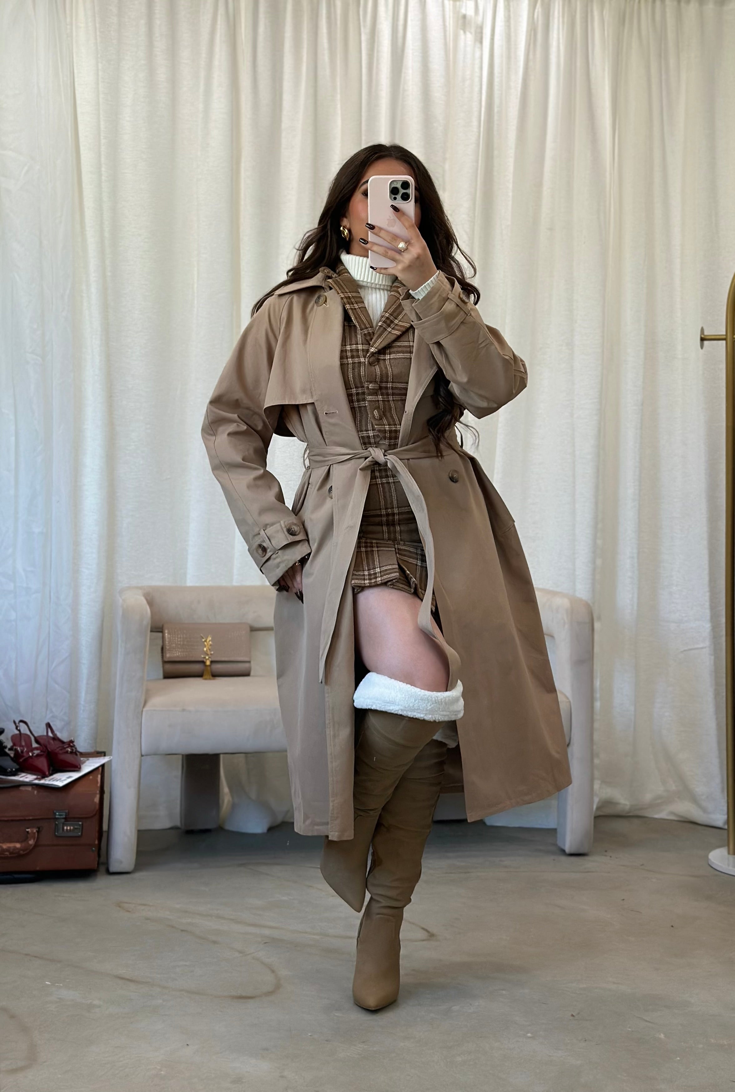 In The City Trench Coat
