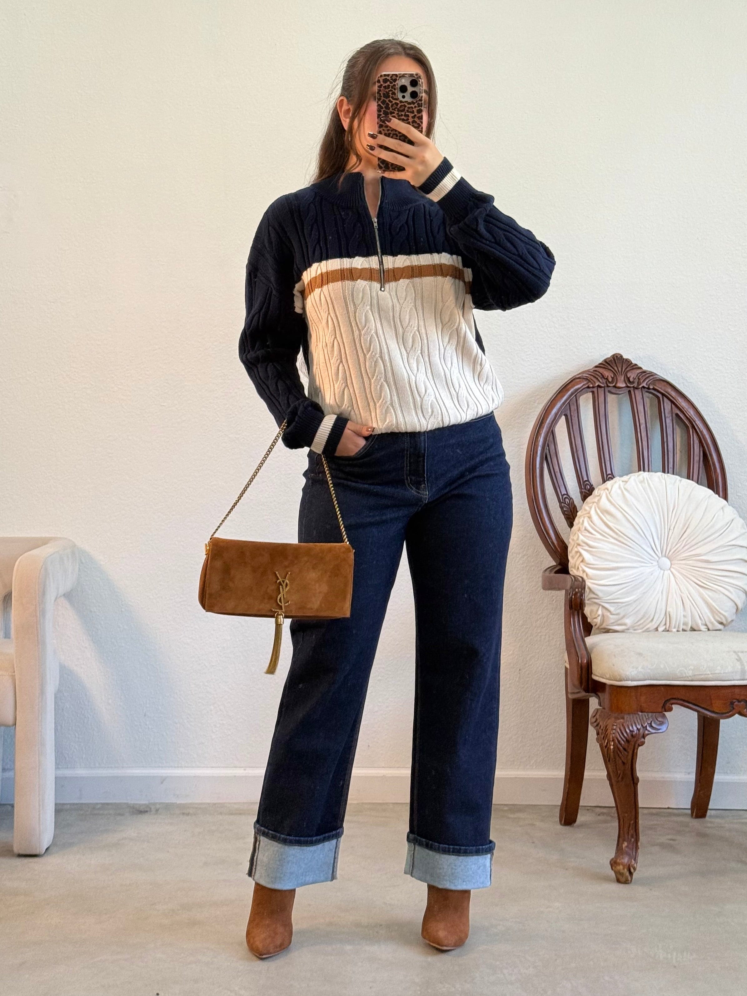 Victor High Rise Dad Jeans