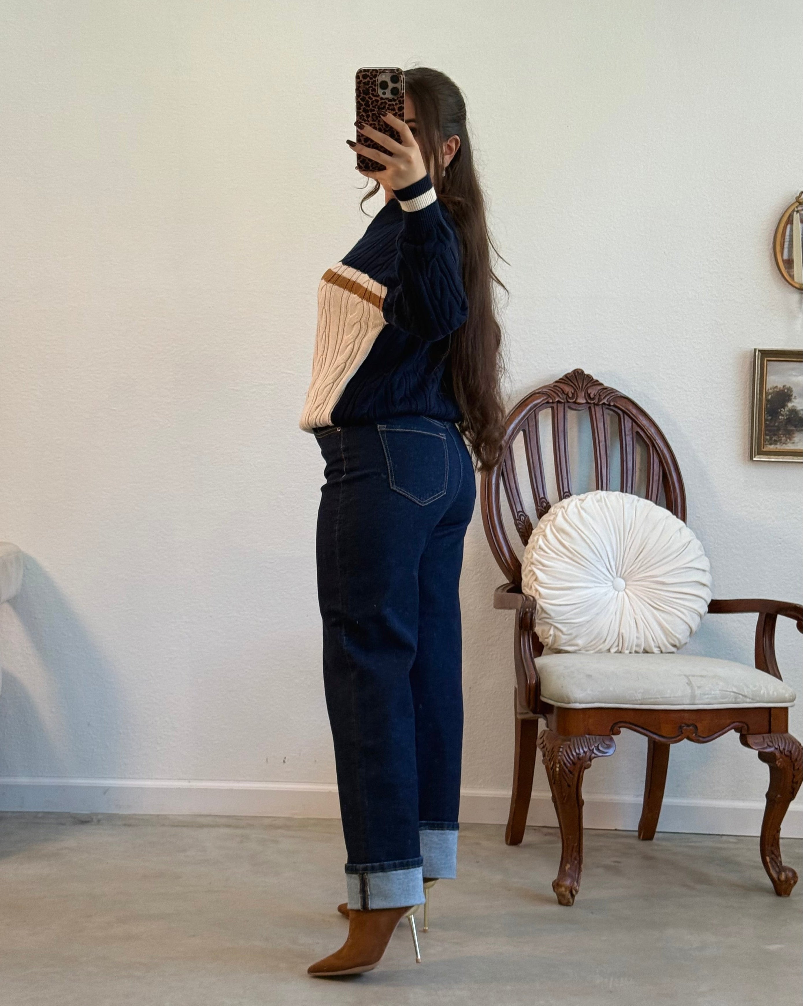 Victor High Rise Dad Jeans