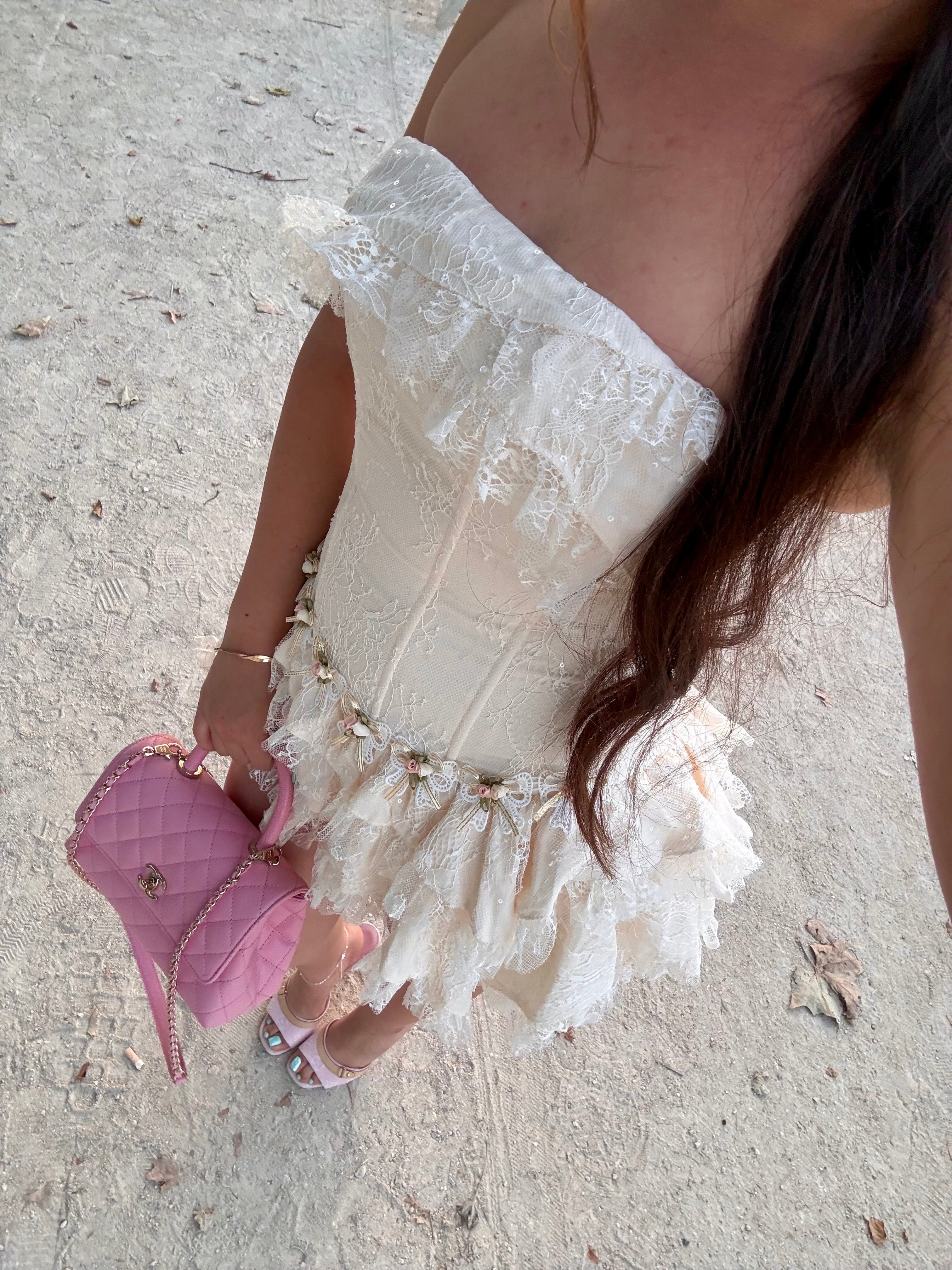 Rouselle Lace Mini Dress