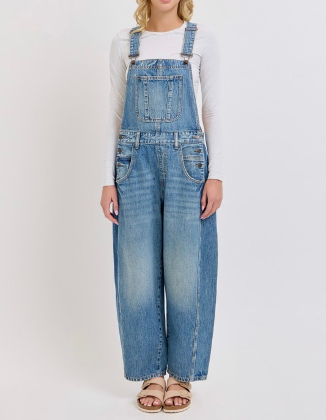 Brian Denim Overalls - PREORDER: ships out after 11/5/25
