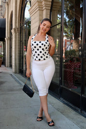 Polly Polka Dot Top