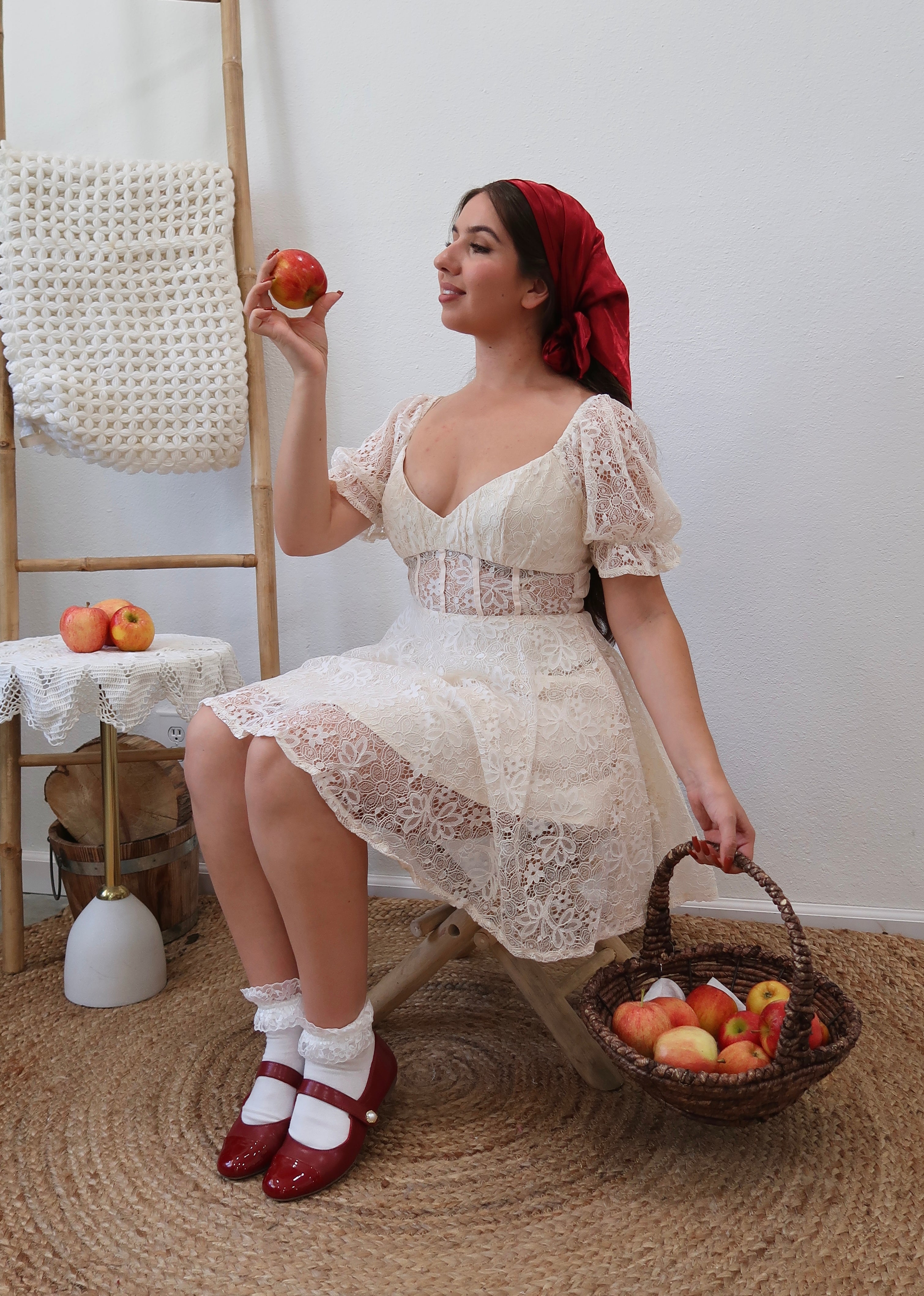 Clarita Lace Mini Dress