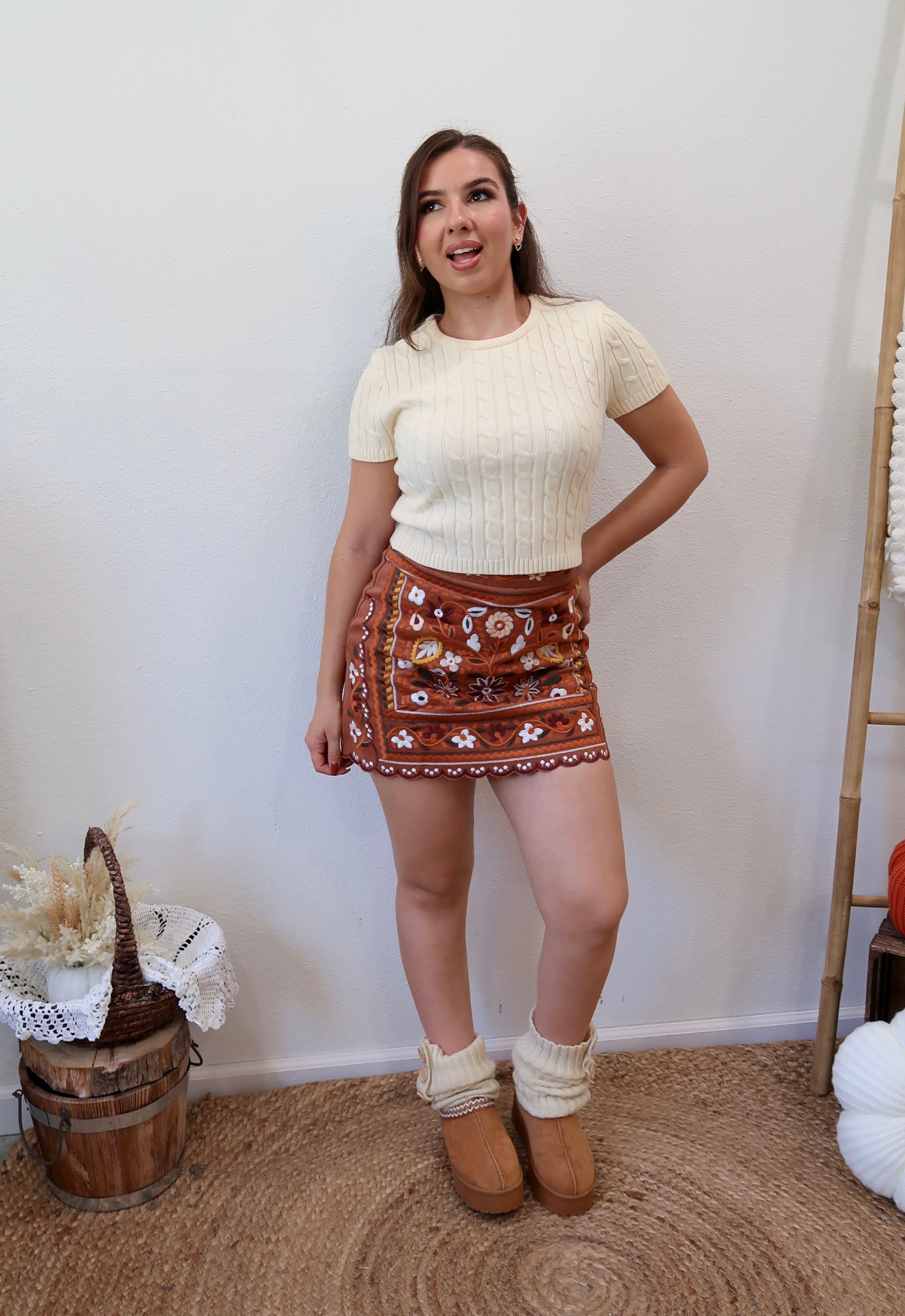 Color & Cultura Mi Tierra Skirt