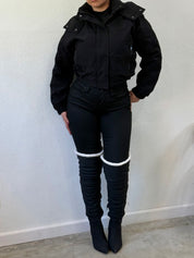 Khy Cropped Jacket (Black)