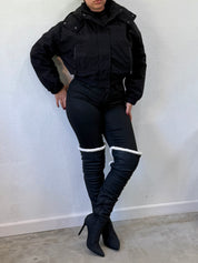 Khy Cropped Jacket (Black)