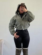 Khy Cropped Jacket (Olive)