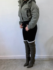 Khy Cropped Jacket (Olive)