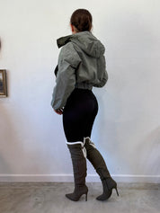 Khy Cropped Jacket (Olive)