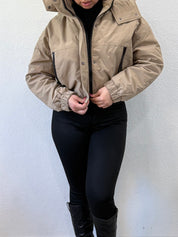 Khy Cropped Jacket (Khaki)
