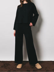 Lorette Knit Wide Leg Pants