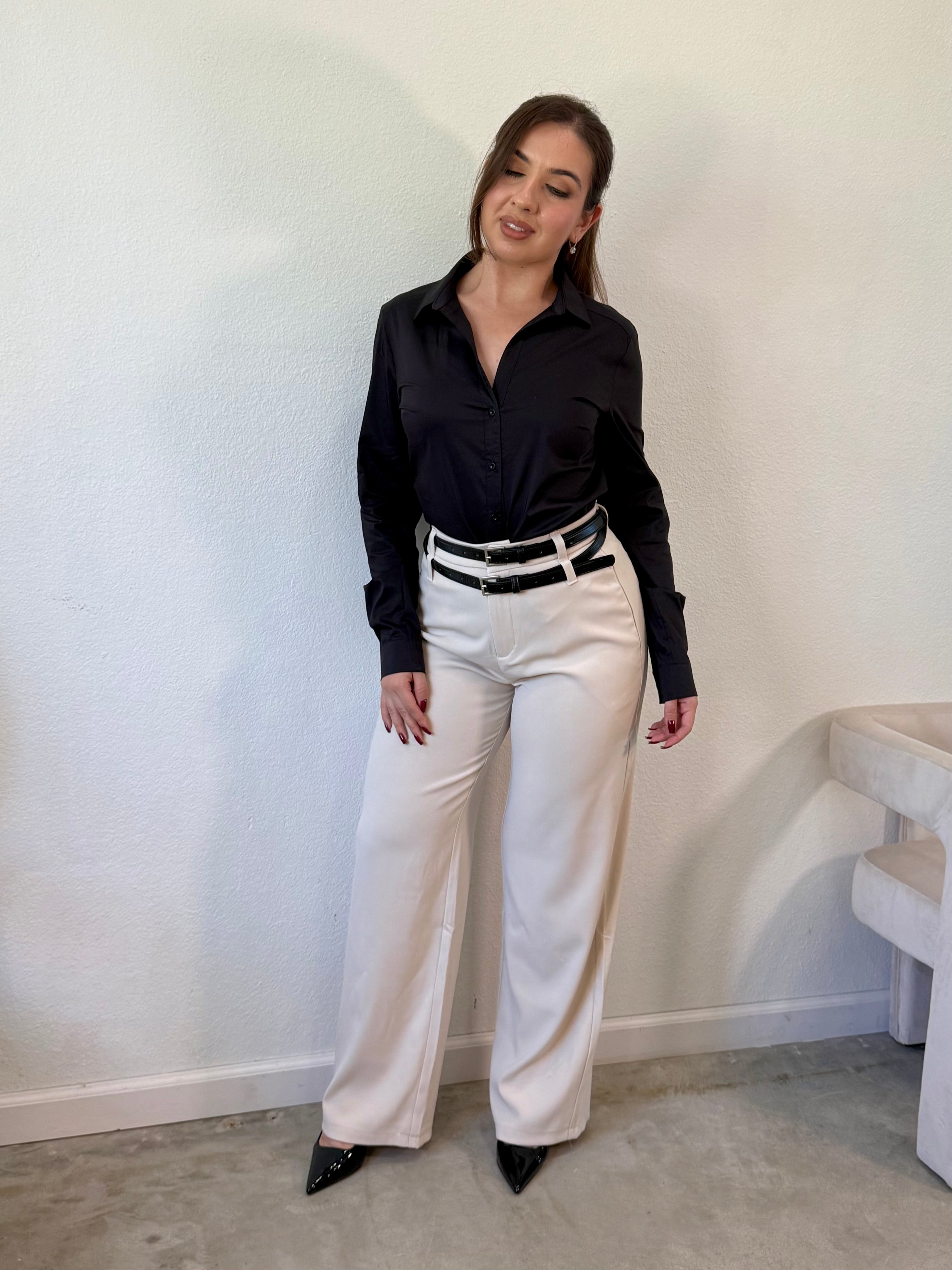 Serenity Straight Leg Trouser Pants