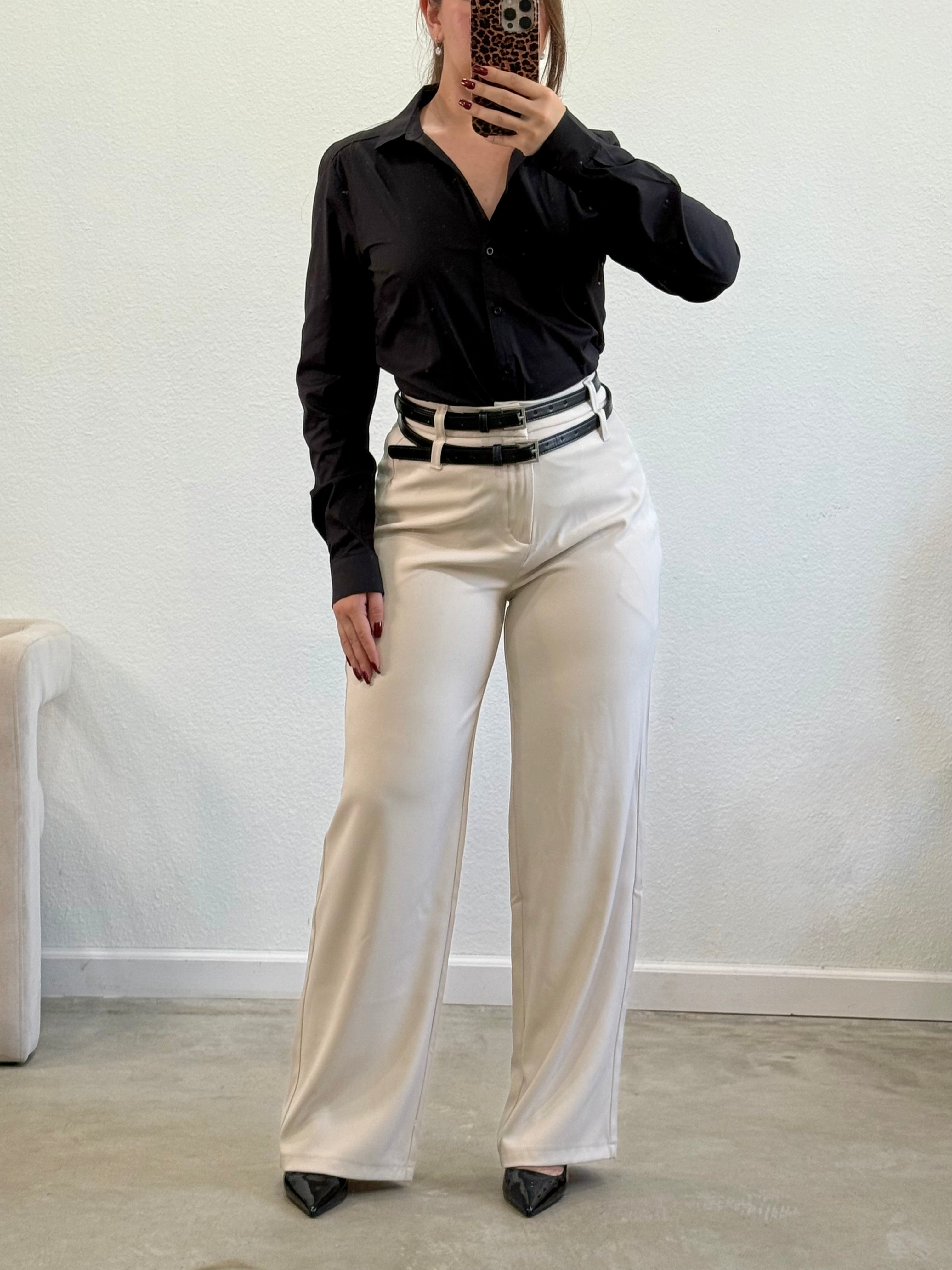 Serenity Straight Leg Trouser Pants