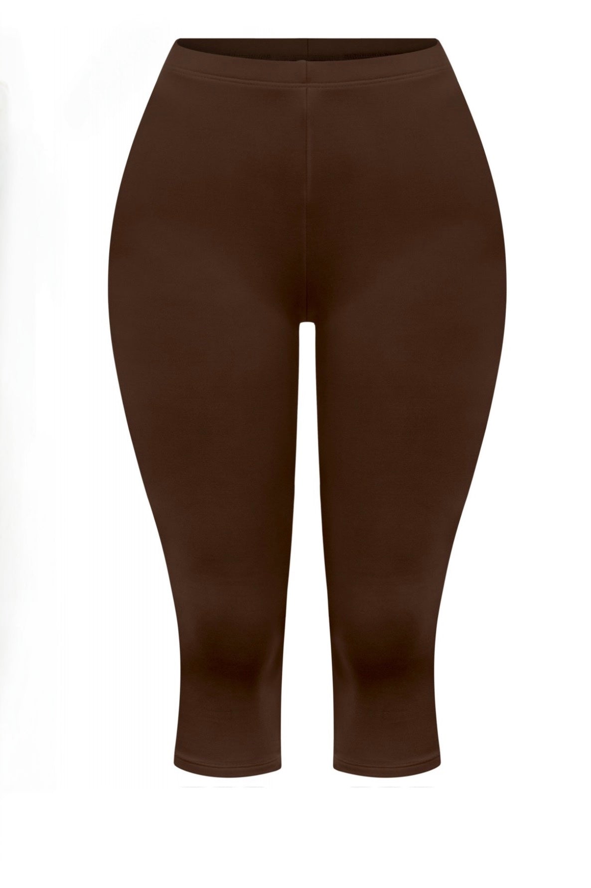 Valerie Capri Pants - High Rise (Chocolate)