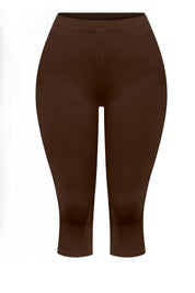 Valerie Capri Pants - High Rise (Chocolate)