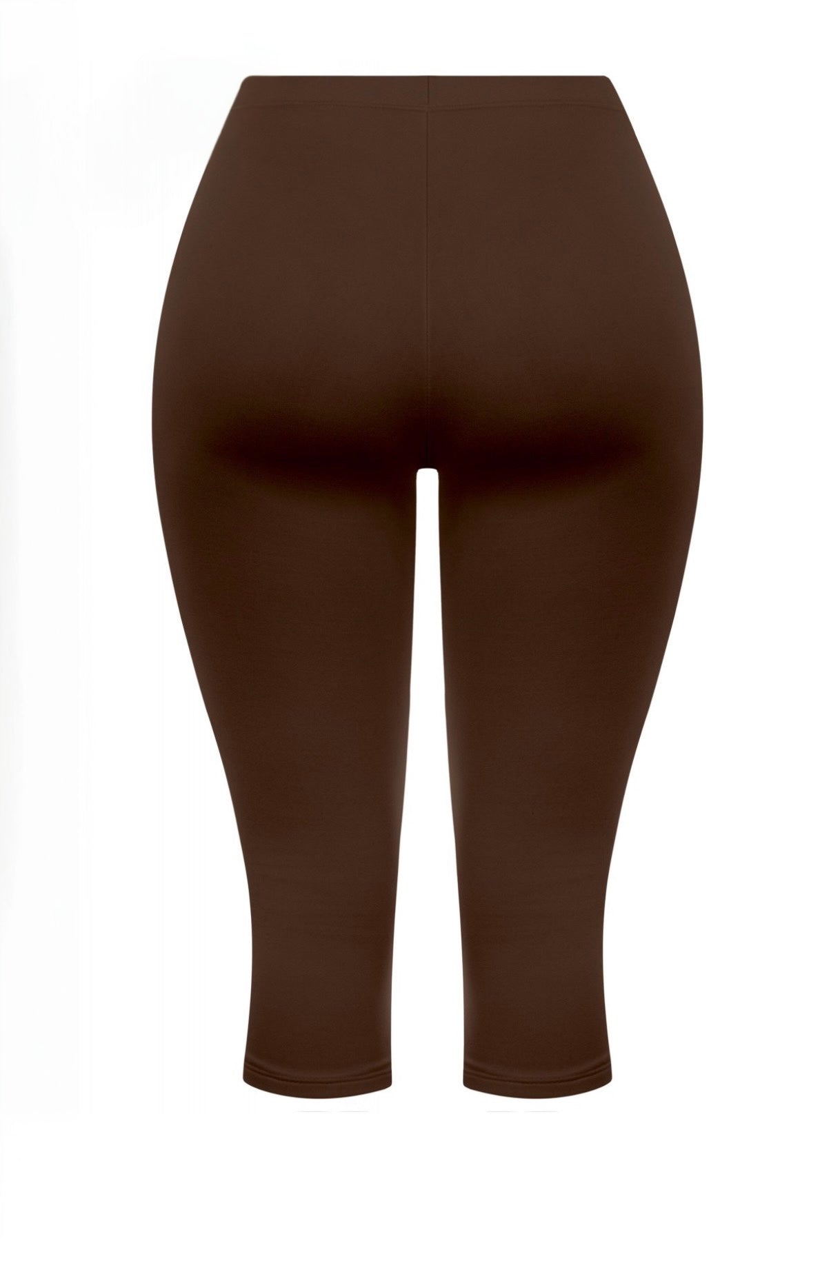 Valerie Capri Pants - High Rise (Chocolate)