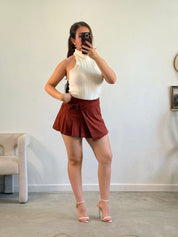 Ember Suede Mini Skirt