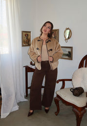 Hawthorne Toggle Duffle Fur Coat