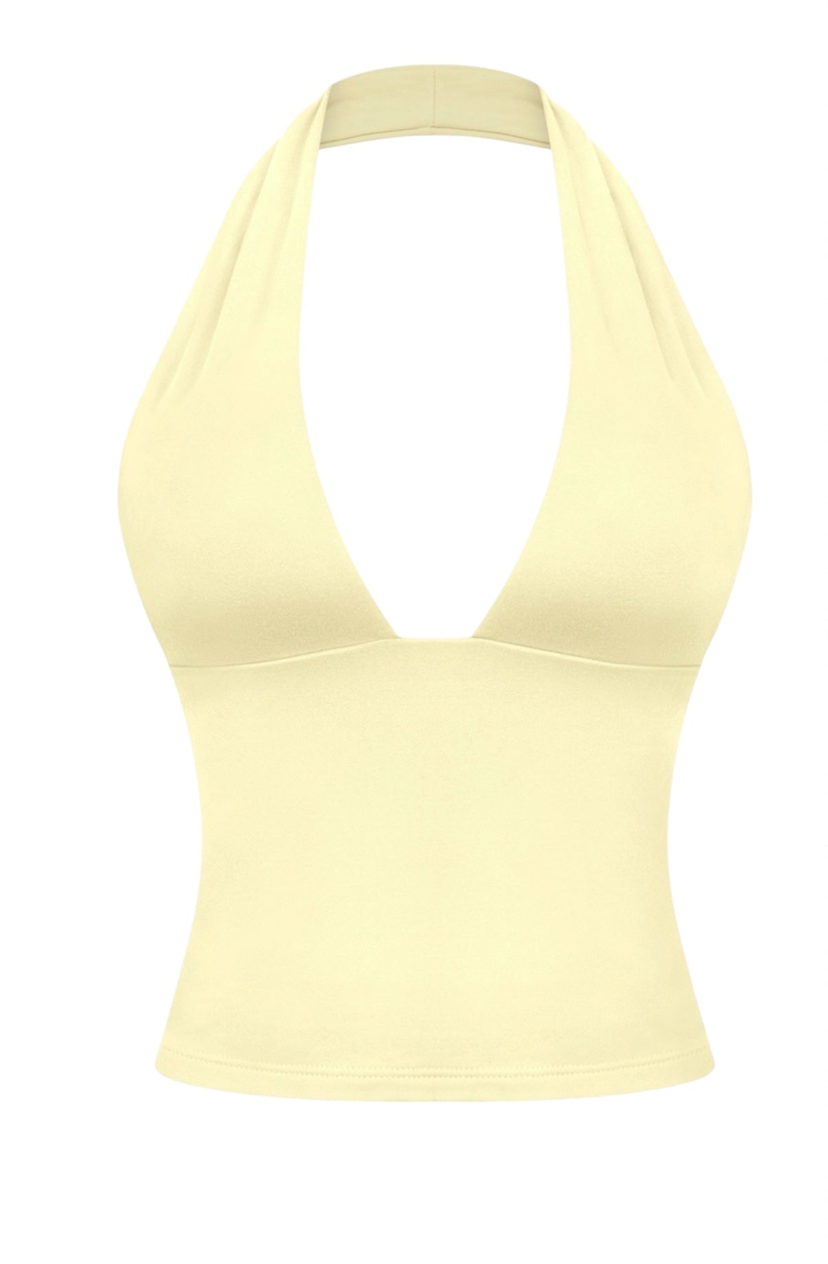Valerie Plunge Halter Top