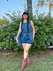 Miley Vintage Denim Top