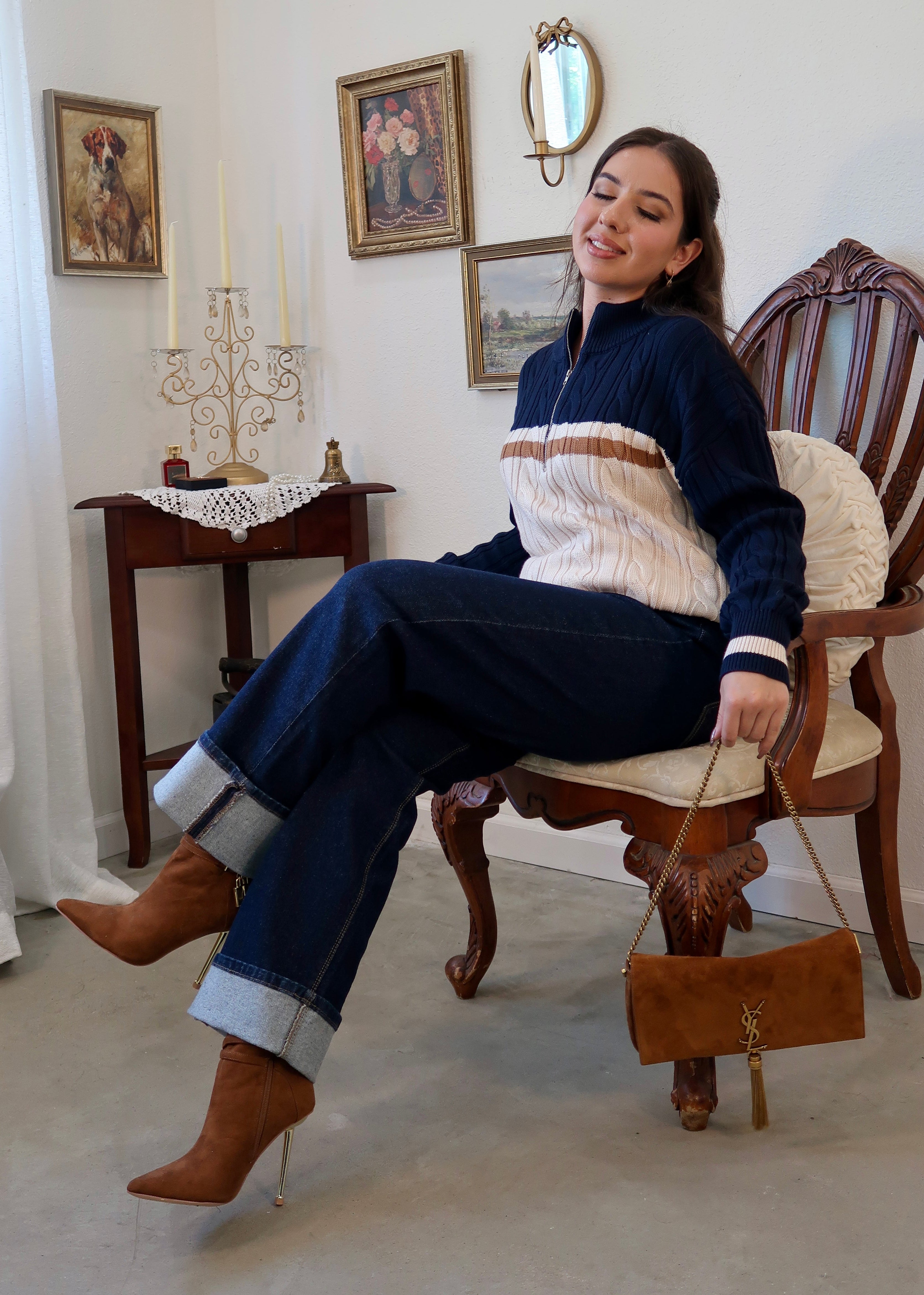 Victor High Rise Dad Jeans