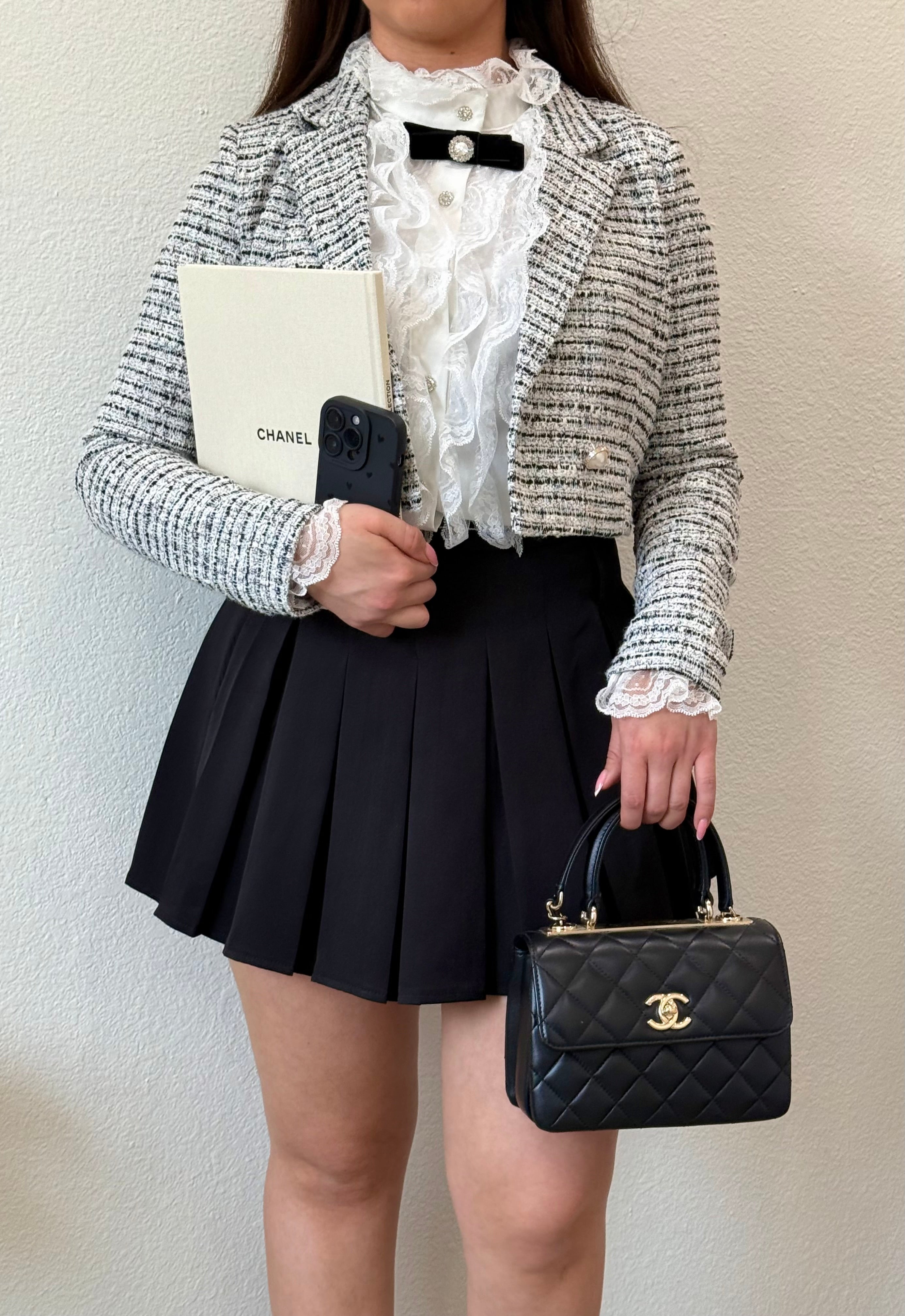 Elle Pleated Mini Skirt