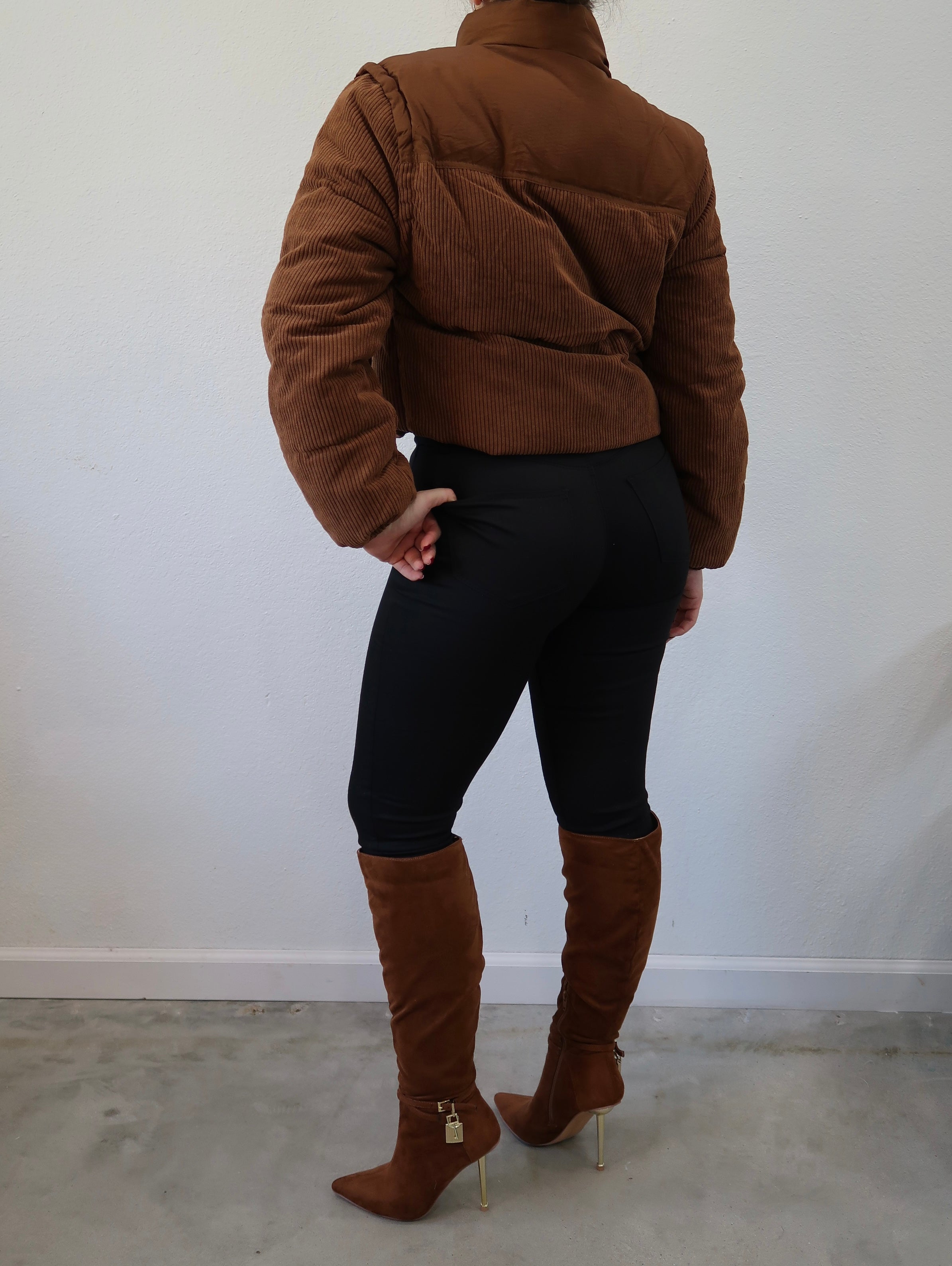 Jack Corduroy Puffer Jacket