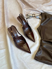 Rich Taste Patent Pumps (Chocolate)