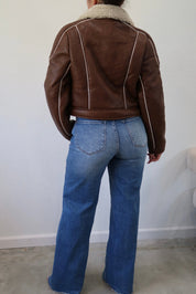 Bradley Shearling Leather Jacket