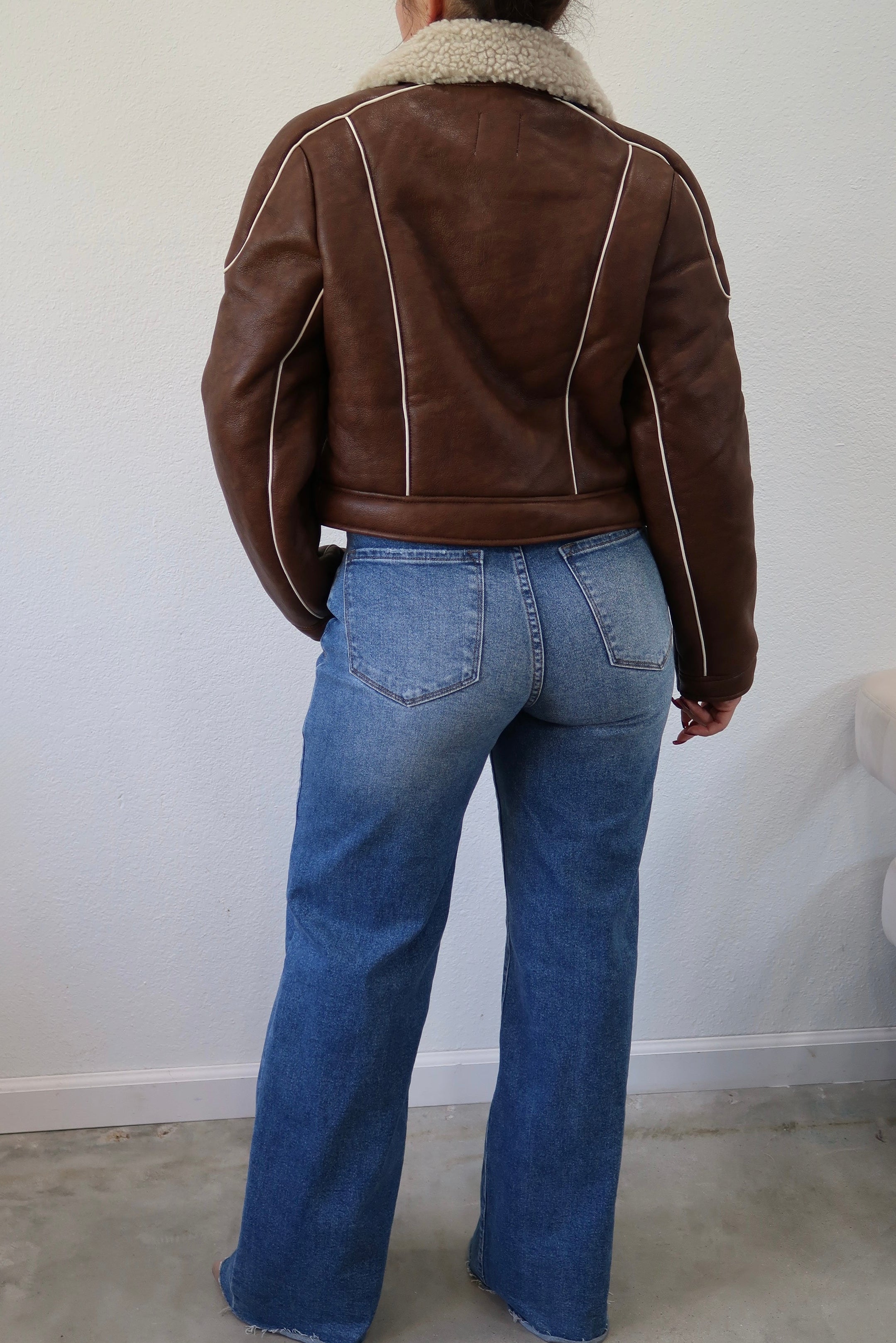 Bradley Shearling Leather Jacket