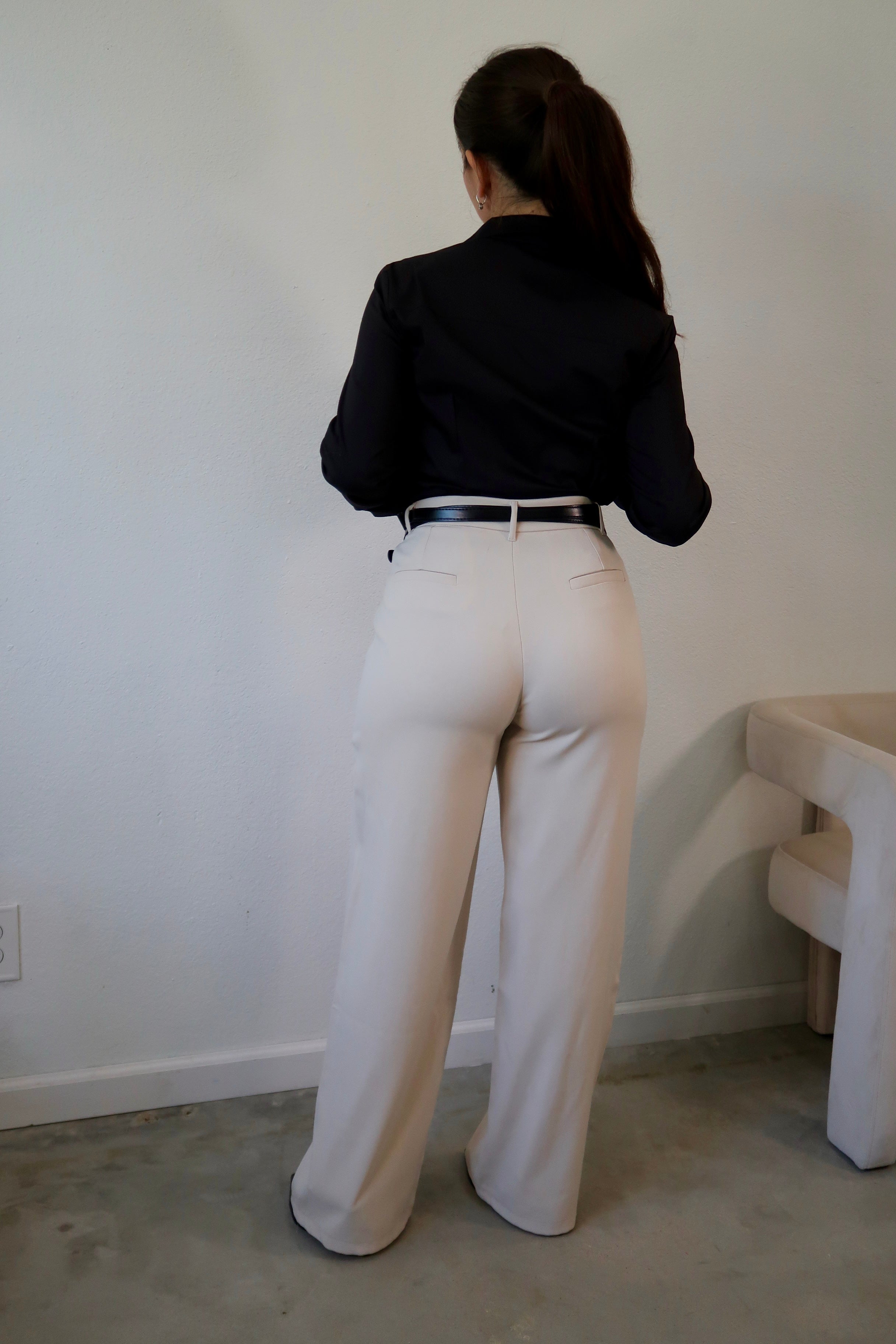 Serenity Straight Leg Trouser Pants