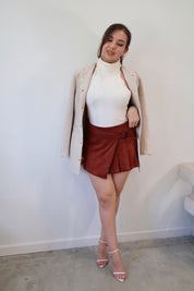 Ember Suede Mini Skirt