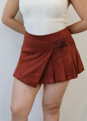 Ember Suede Mini Skirt