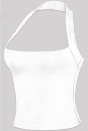 Valerie Halter Top (White)