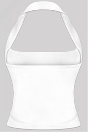 Valerie Halter Top (White)