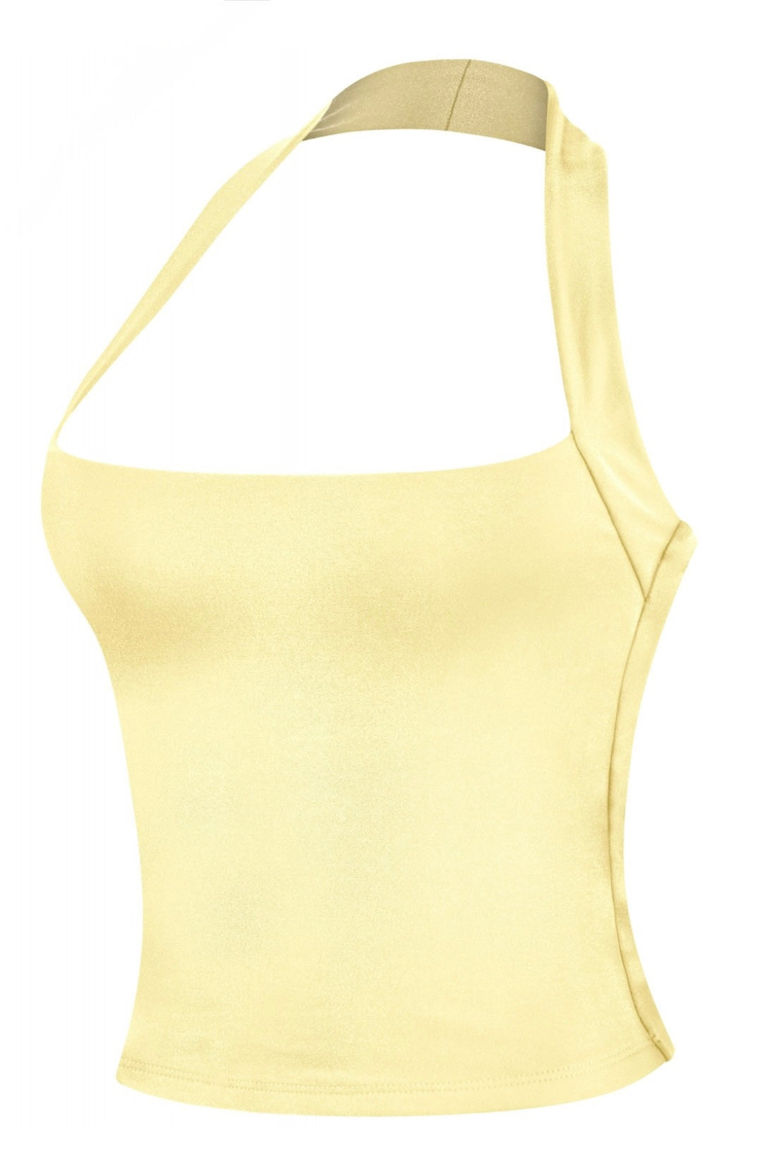 Valerie Halter Top (Light Yellow)
