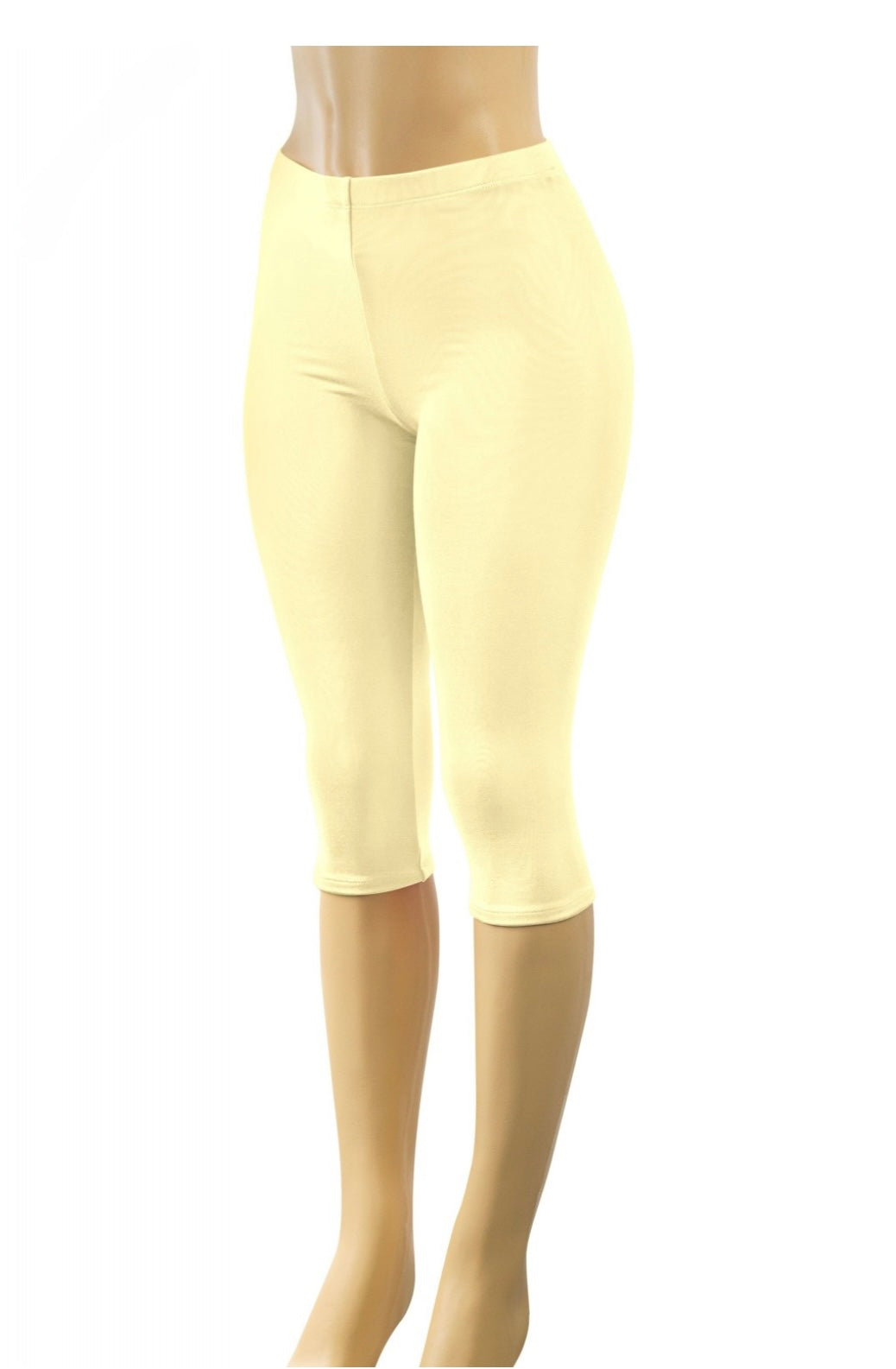 Valerie Capri Pants (Light Yellow)