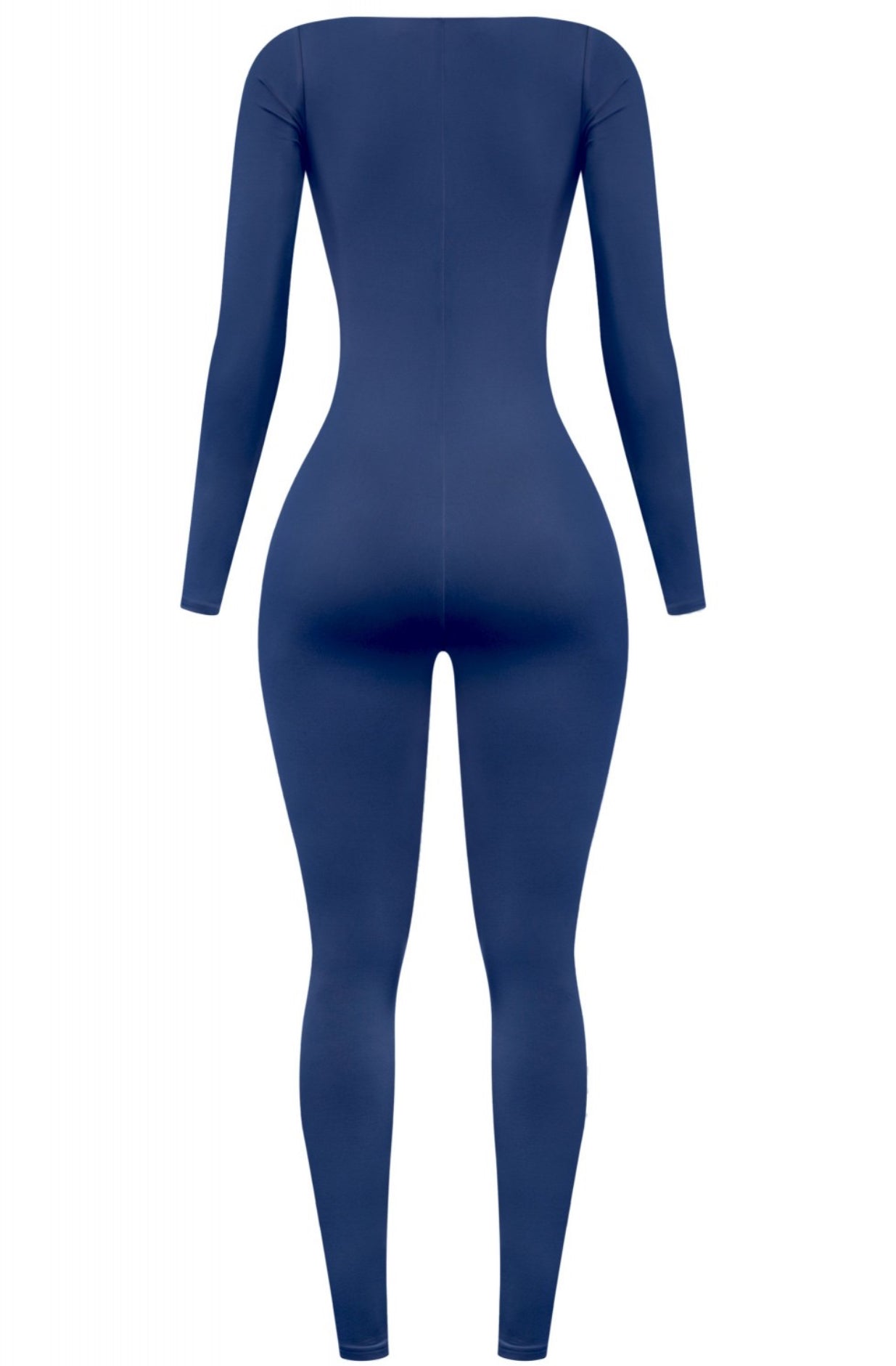 Valerie Long Sleeve Jumpsuit (Navy)