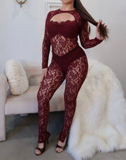 Ivonny Lace Jumpsuit