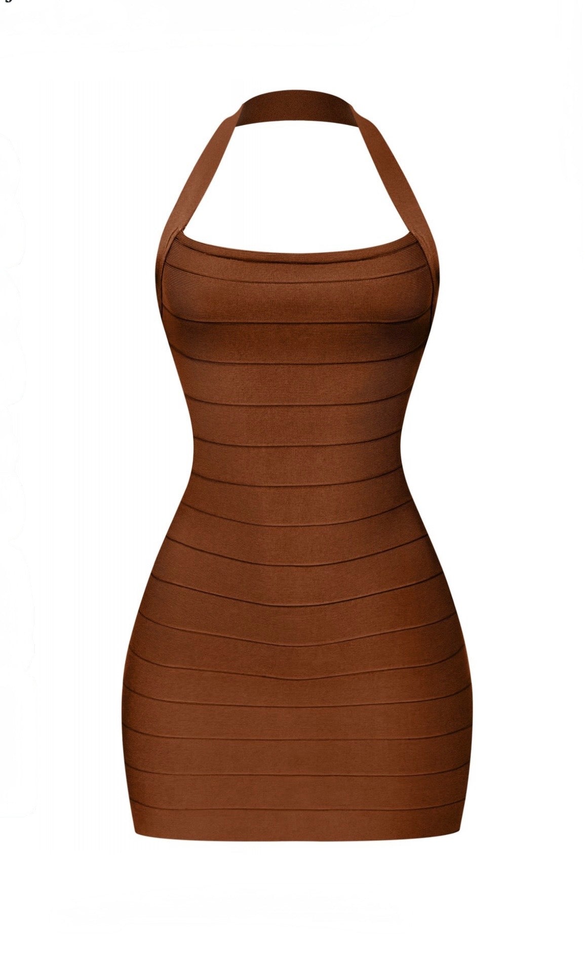 Azalea Bandage Halter Mini Dress